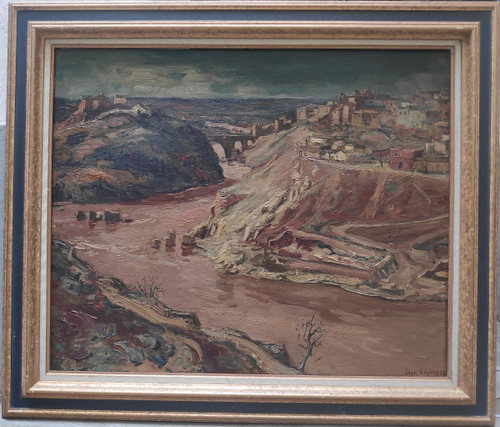 Jean Rigaud (1912-1999) - Vue De Tolède, 1956