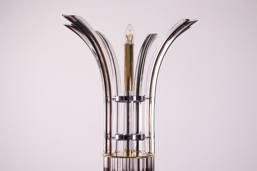 “Curve Tryedal” floor lamp, Murano, Alberto Dona.