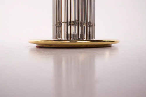 “Curve Tryedal” floor lamp, Murano, Alberto Dona.