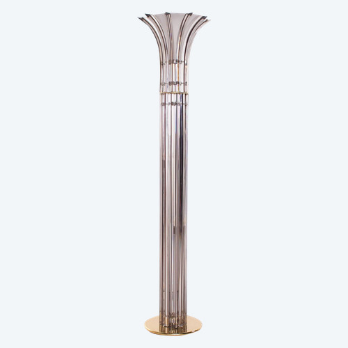 “Curve Tryedal” floor lamp, Murano, Alberto Dona.