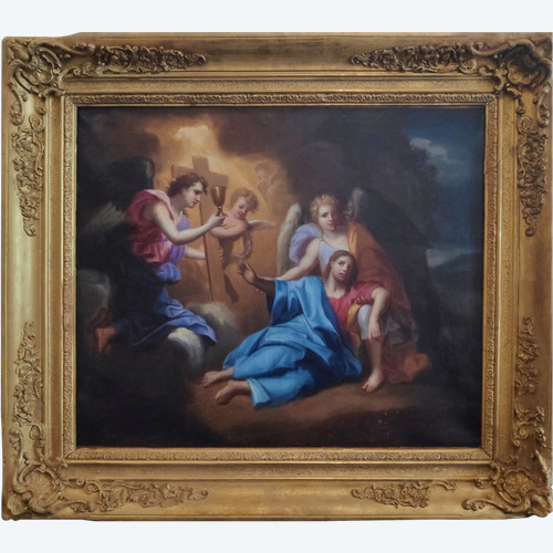 Scuola francese del XVIII secolo, L'agonia di Cristo nell'orto degli ulivi