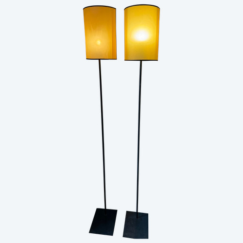 Paar italienische Design-Stehlampen 
