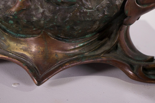 Großer Jugendstil-Jardiniere, Raphaël Charles Peyre.