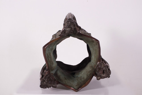 Großer Jugendstil-Jardiniere, Raphaël Charles Peyre.