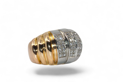 Anello con diamanti retrò