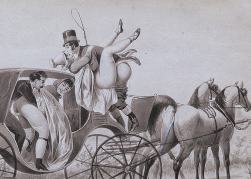 Scuola FRANCESE intorno al 1830, Verso Parigi!