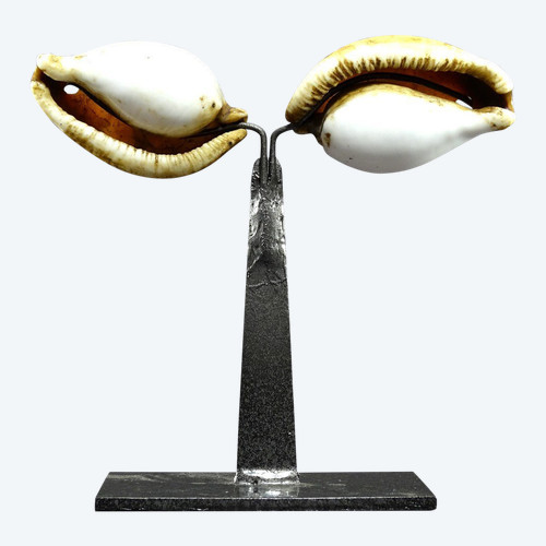 Melanesia, First Half of the Twentieth Century, Pair of Ancient Shells used as currency.