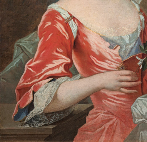 Portrait of a Lady of Quality - Attributed to Louis Tocqué (1696-1772)