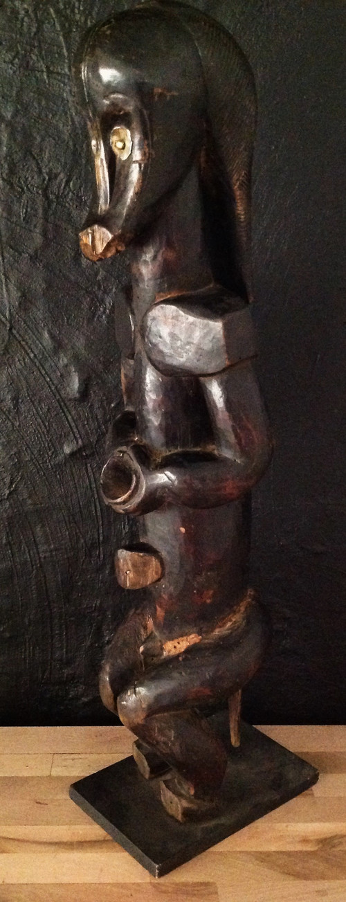 Grande sculpture Fang, Gabon.
