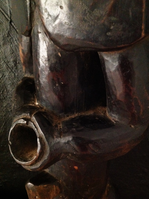 Grande sculpture Fang, Gabon.