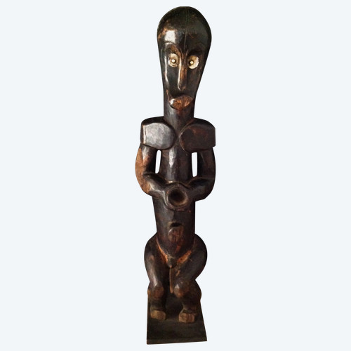 Grande sculpture Fang, Gabon.