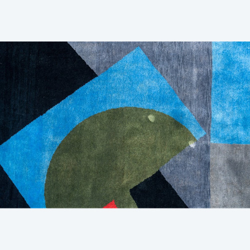 Hand-woven tapestry inspired by Sonia Delaunay. January 2023. LS58065509E