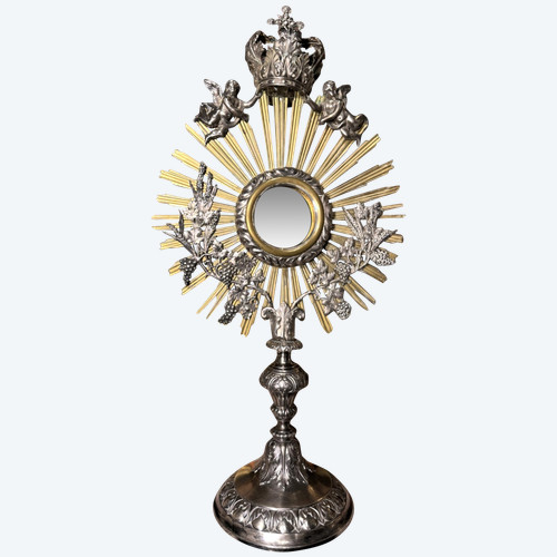 Ostensoir En Argent - Circa 1868  