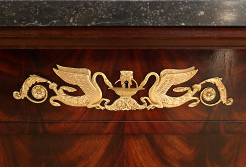 Enfilade en Ronce d’Acajou, style Retour d’Égypte – Début XXe