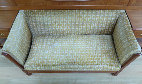 Sofa in Lemonwood, Art Deco - 1930