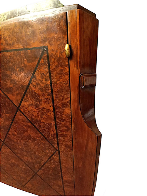 Commode Marquetée Art Déco De Coene frères