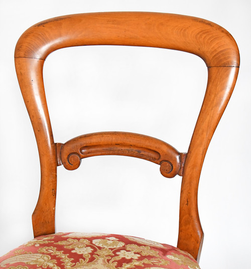 Suite di 6 sedie d'epoca Luigi Filippo
