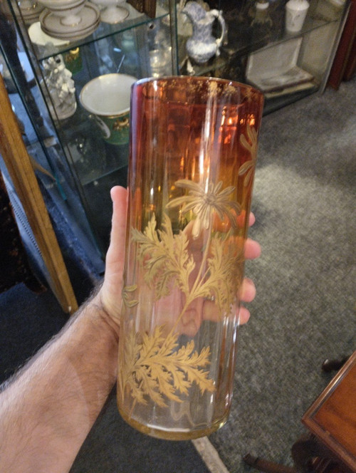 Vaso - Pergamena - François-Théodore Legras - V. 1900.