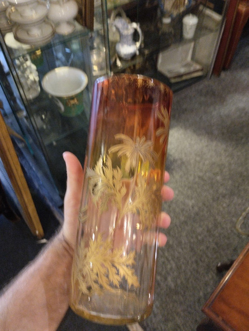 Vaso - Pergamena - François-Théodore Legras - V. 1900.