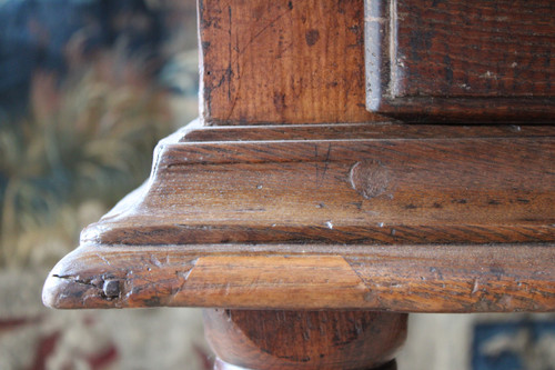 Oak table, late 17th century