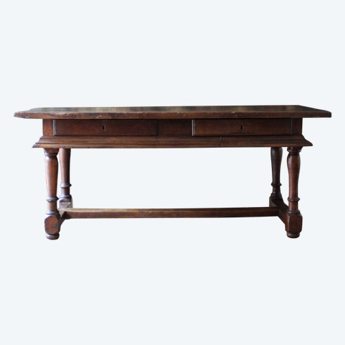Oak table, late 17th century