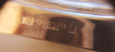Pair of Christofle 5-branch candelabra, Albi model