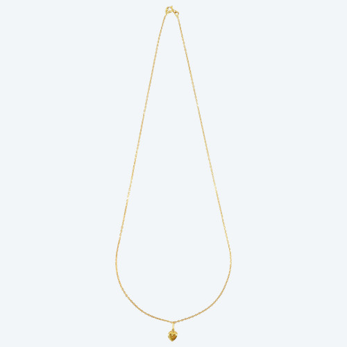 Chaine en OR 18K avec pendentif Coeur en Or 18k