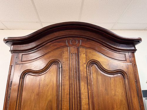 Large walnut cabinet LOUIS XV 19th century period