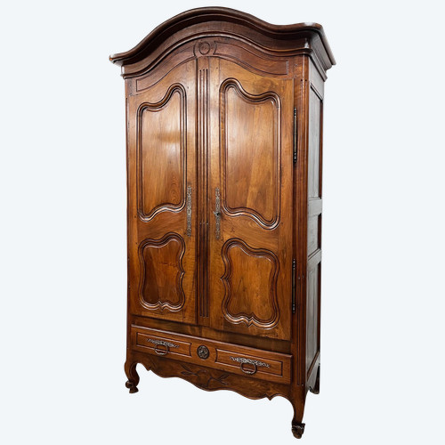 Large walnut cabinet LOUIS XV 19th century period