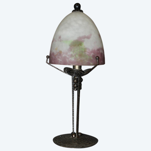 Lampada Muller d'epoca Art Déco 1930 circa