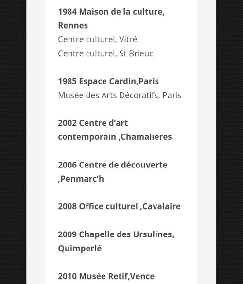 GERARD LE CLOAREC born 1945
