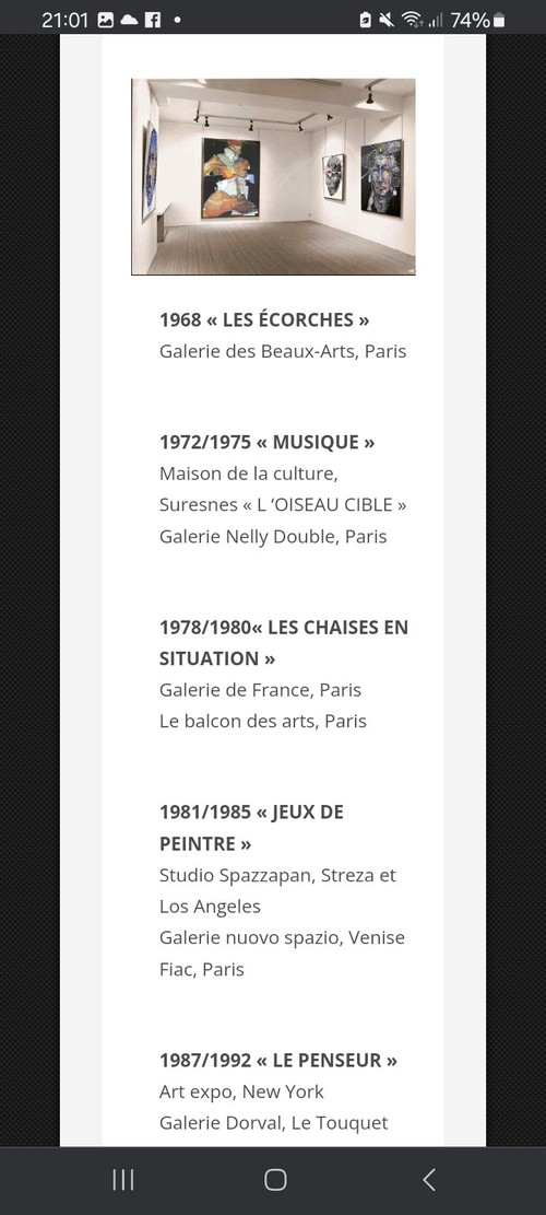 GERARD LE CLOAREC born 1945