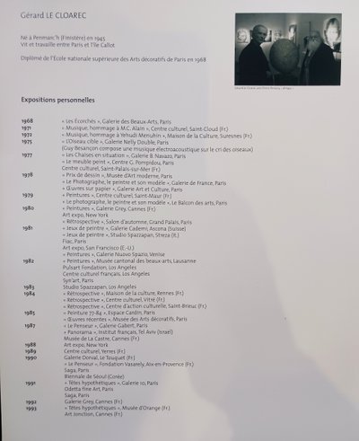 GERARD LE CLOAREC ne en 1945