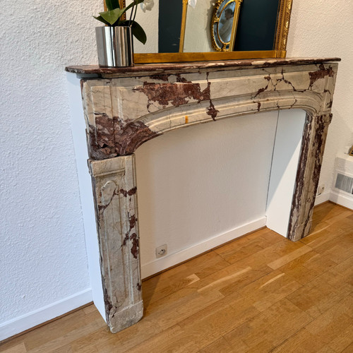 Louis XIV mantel - 17th century - 160x28x122" (160x28x122")