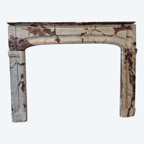 Louis XIV mantel - 17th century - 160x28x122" (160x28x122")