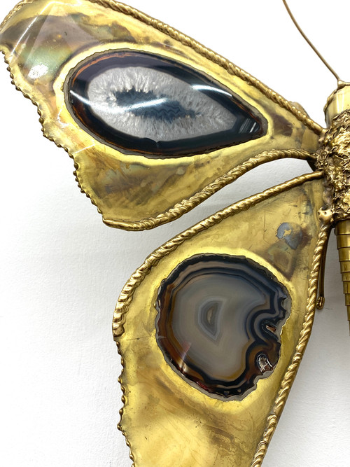 butterfly sconces by Henri Fernandez