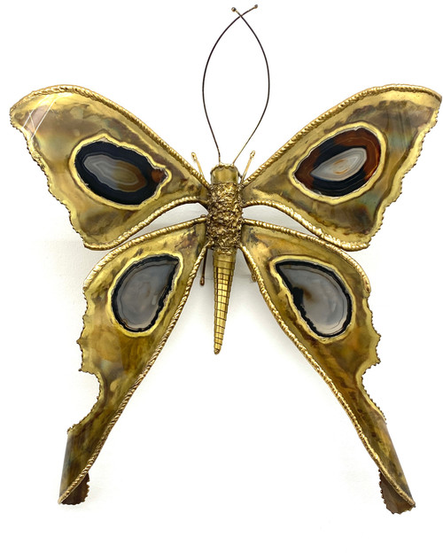 butterfly sconces by Henri Fernandez