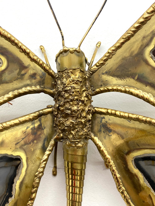 butterfly sconces by Henri Fernandez