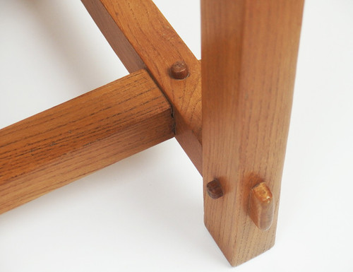 Poltrona in pelle di Jacques Adnet