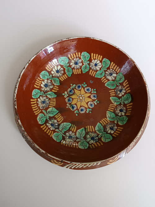 Swiss ceramics Pair of rösti dishes hollow dishes with collar late 19th century