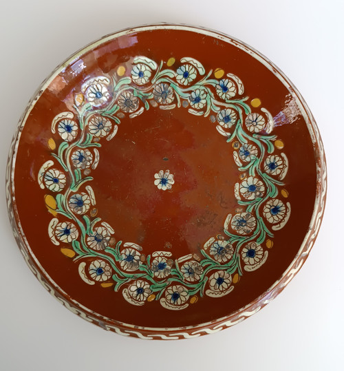Swiss ceramics Pair of rösti dishes hollow dishes with collar late 19th century