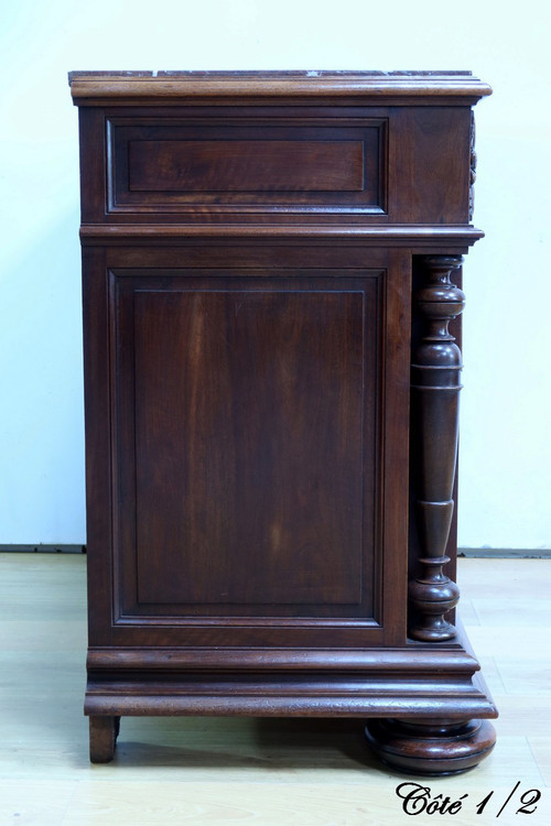 Commode en Noyer P. Guinand-Leglas, style Rennaissance – 1920