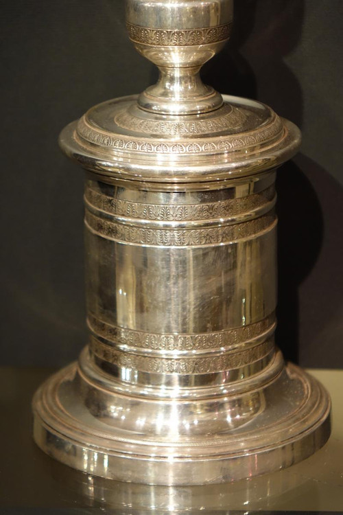 Pied De Lampe De Style Louis XVI,maison Chrysalia