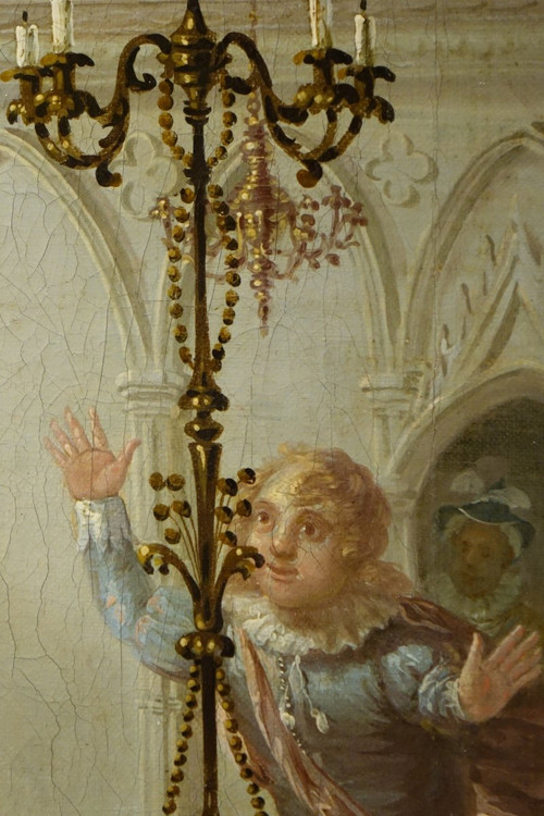 „Falstaff“, Öl auf Leinwand, Englische Schule, 19. Jh.