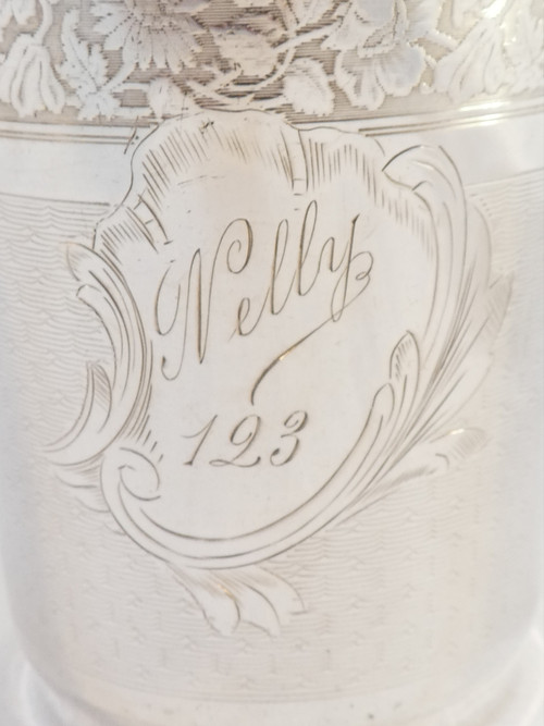 Timbale en ARGENT MASSIF "NELLY"