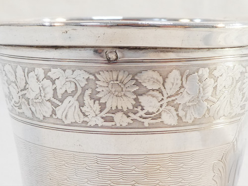 Timbale en ARGENT MASSIF "NELLY"