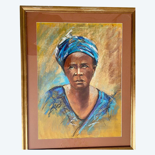 Pastel by Gérald Sorel