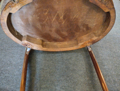 Tea Table - Mahogany - Louis XV - Late 19th Century