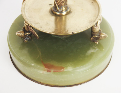 Lampe  en bronze Asie
