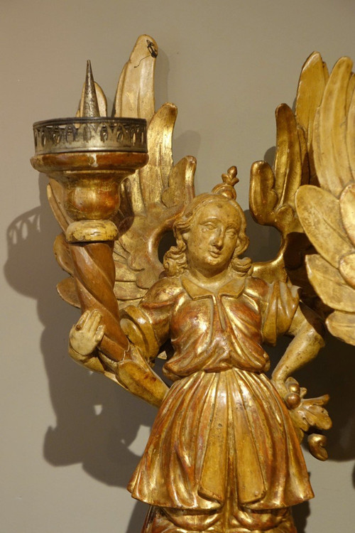 Quattro angeli ceroferari, Italia o Provenza, XVII sec.